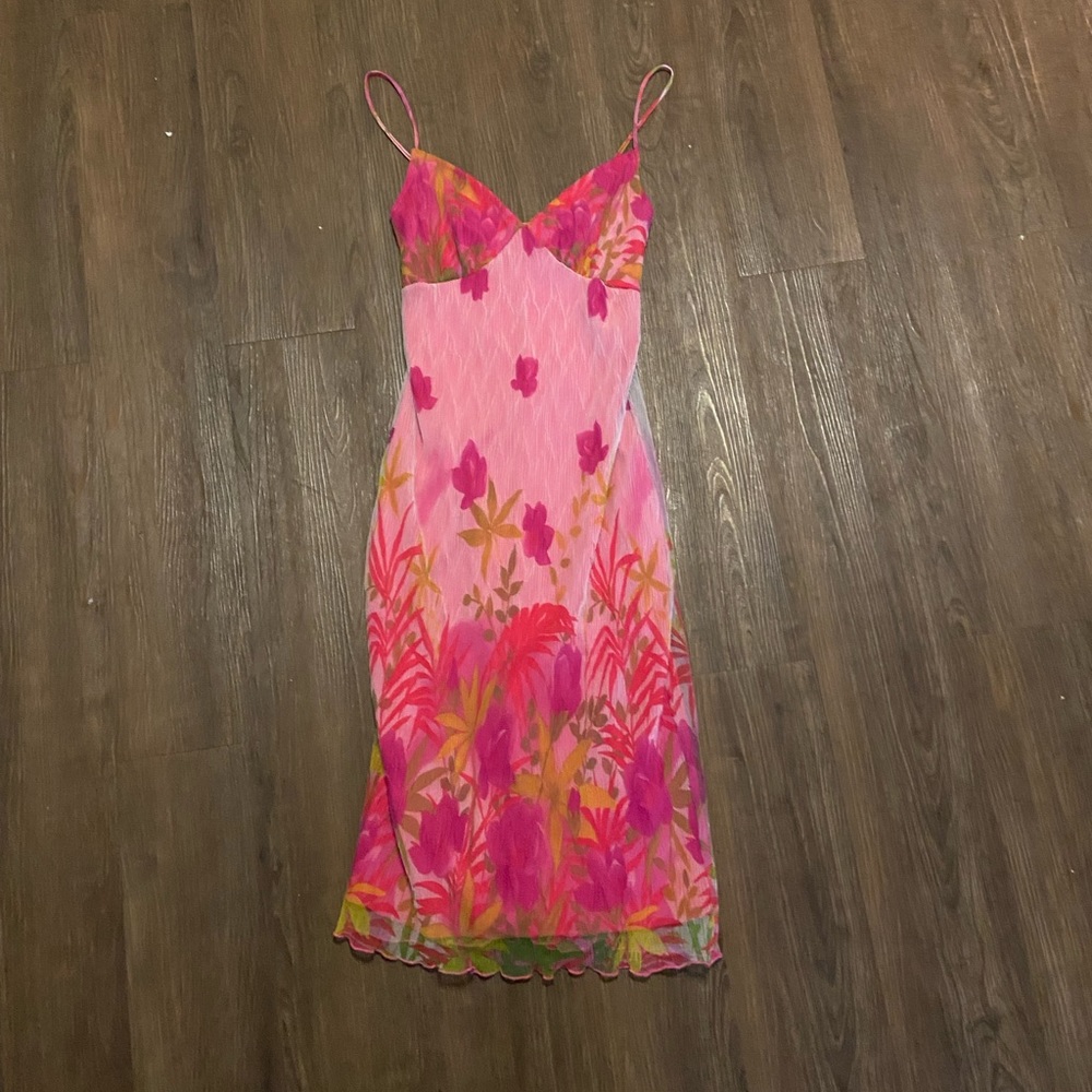 Fredericks of Hollywood y2k midi dress